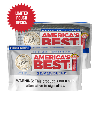 ABC Silver Blend Limited Pouch Design - Striped Bass Design